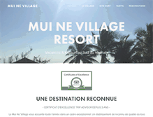 Tablet Screenshot of muinevillageresort.com